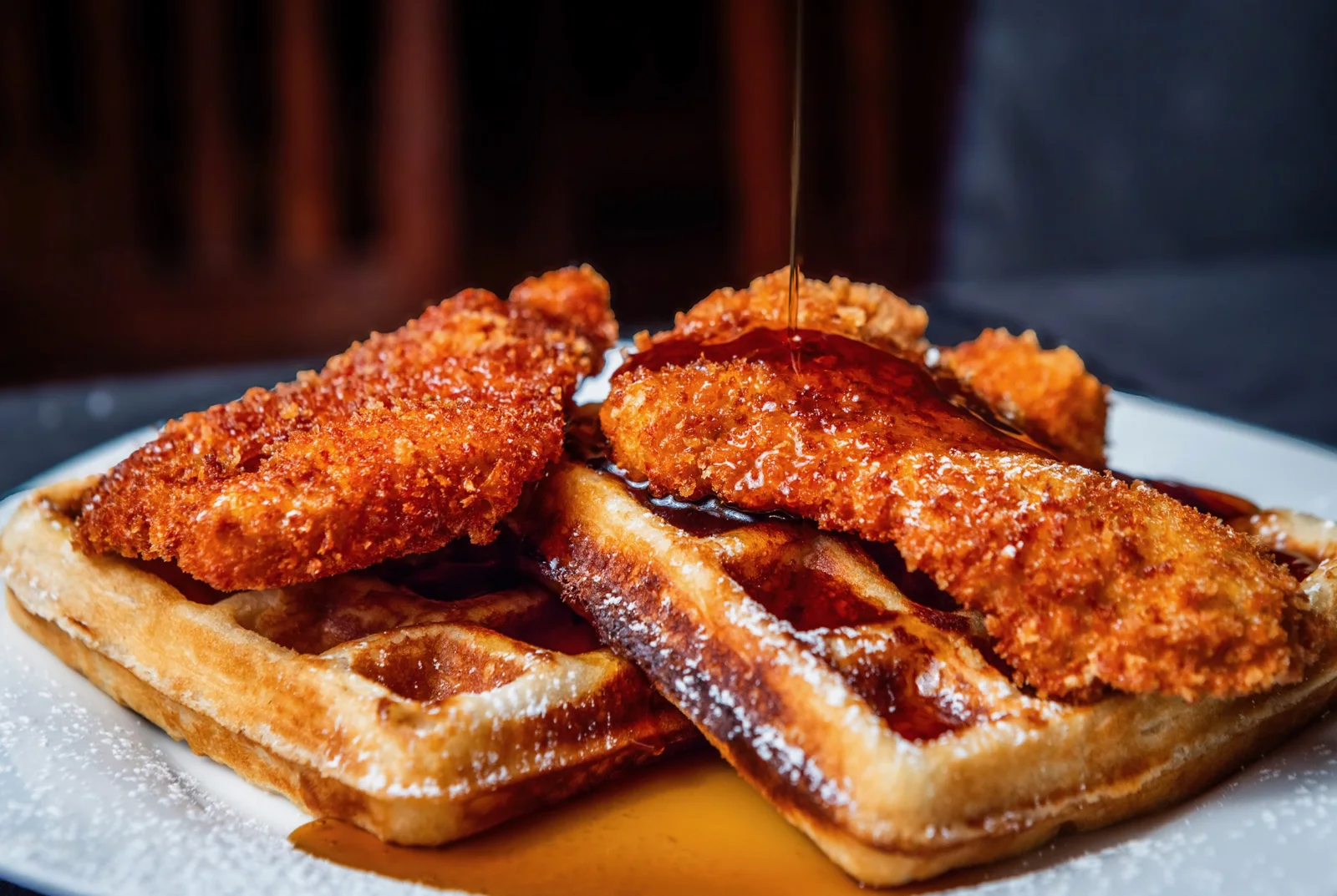 254, savory waffles from Waco Waffle Co.