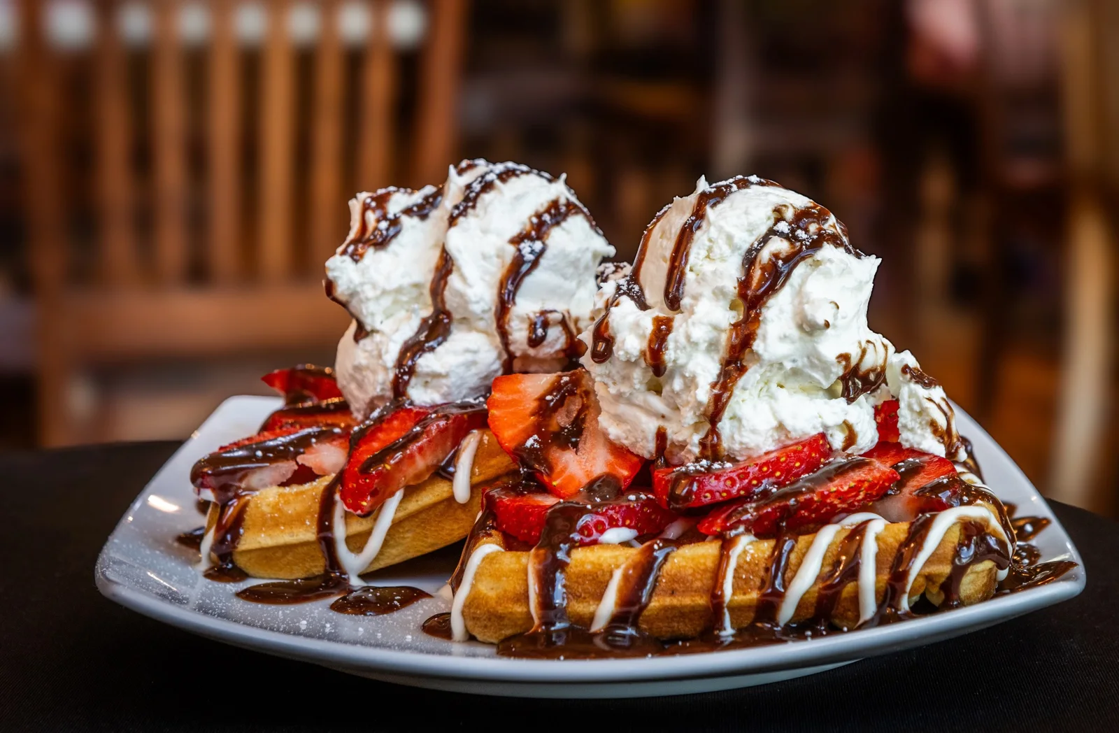 Webster waffle at Waco Waffle Co.